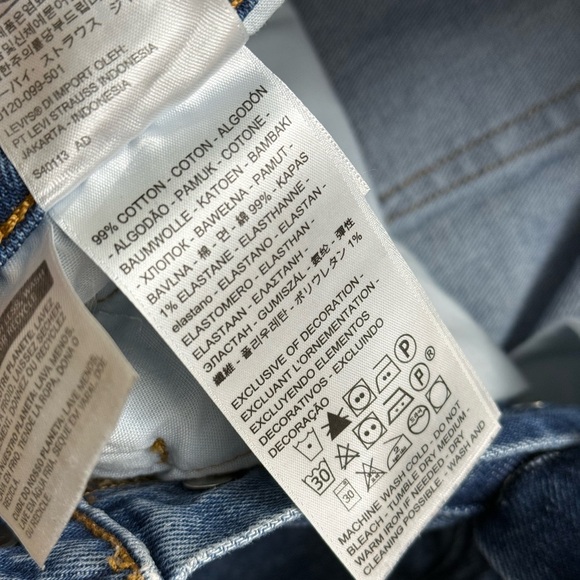 Levi's Women’s 501 S Blue Jeans - Picture 5 of 9